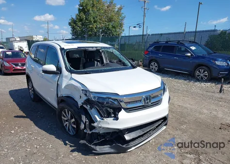 2021 Honda Pilot Awd Ex-L из США, поврежденный, VIN 5FNYF6H50MB098880